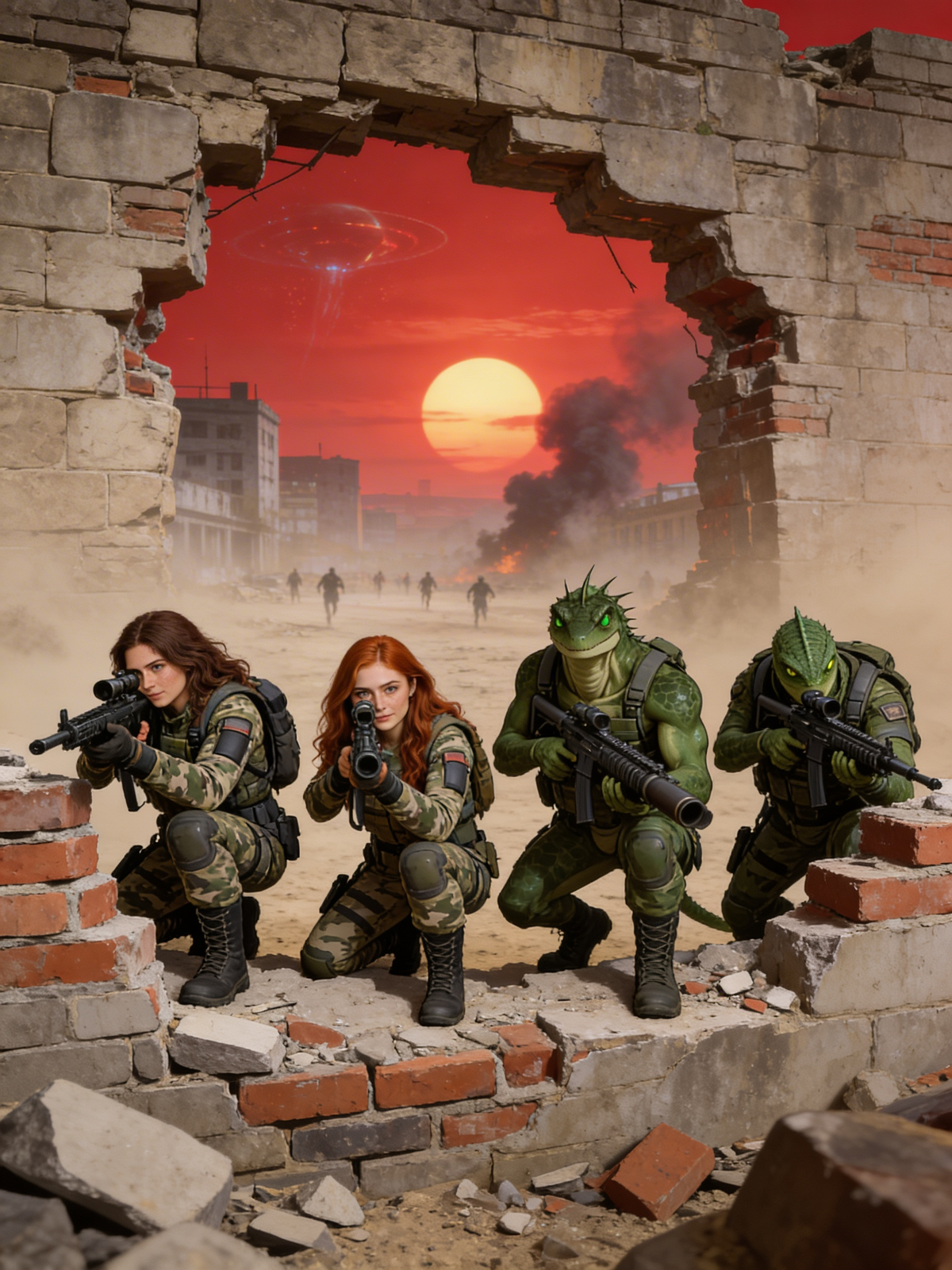 Terran-Travian Action on Borous 12- Group 3 in contact
