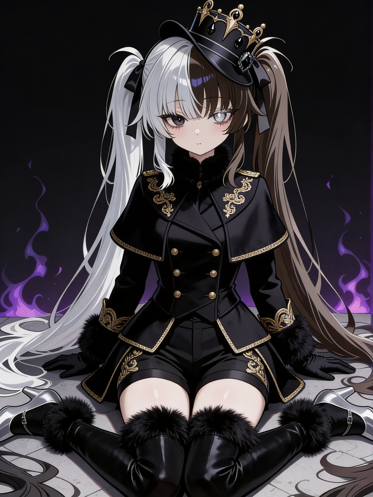 Syra in furina's outfit