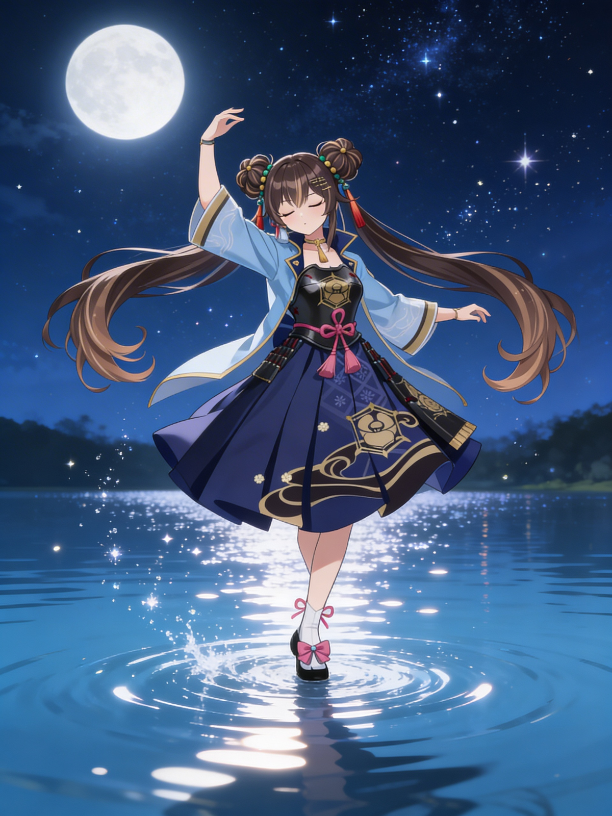 Dancing Mei + Ayaka Dress