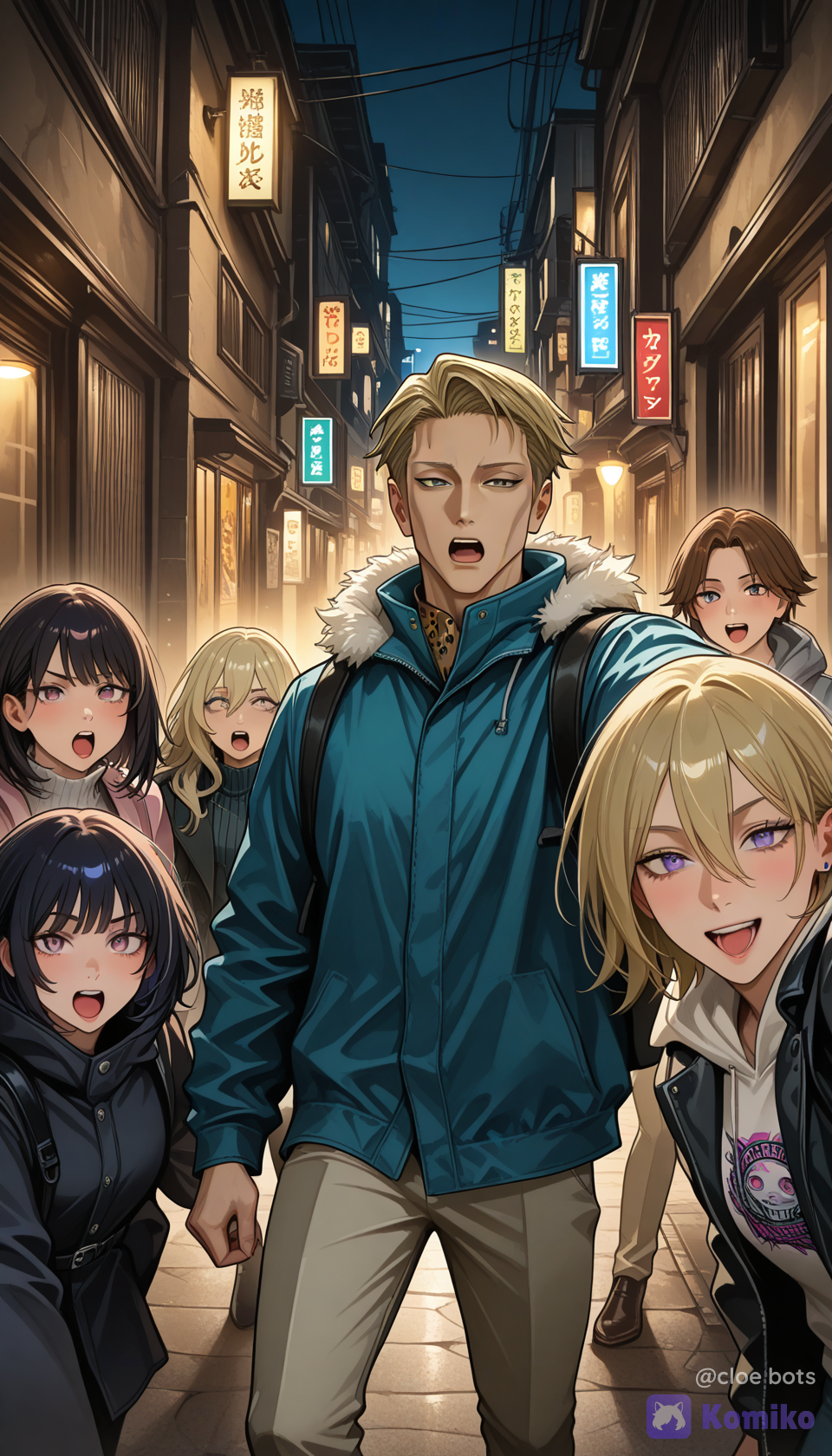 Night Street Walk
