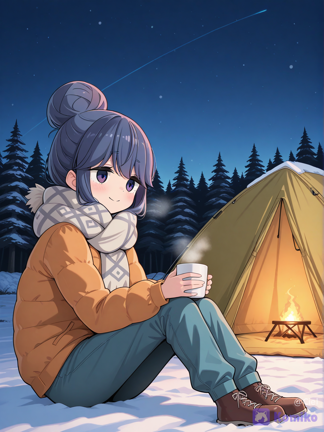 Shimarin from YuruCamp