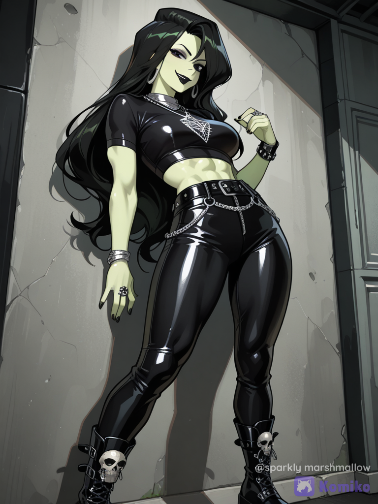kinda goth shego?