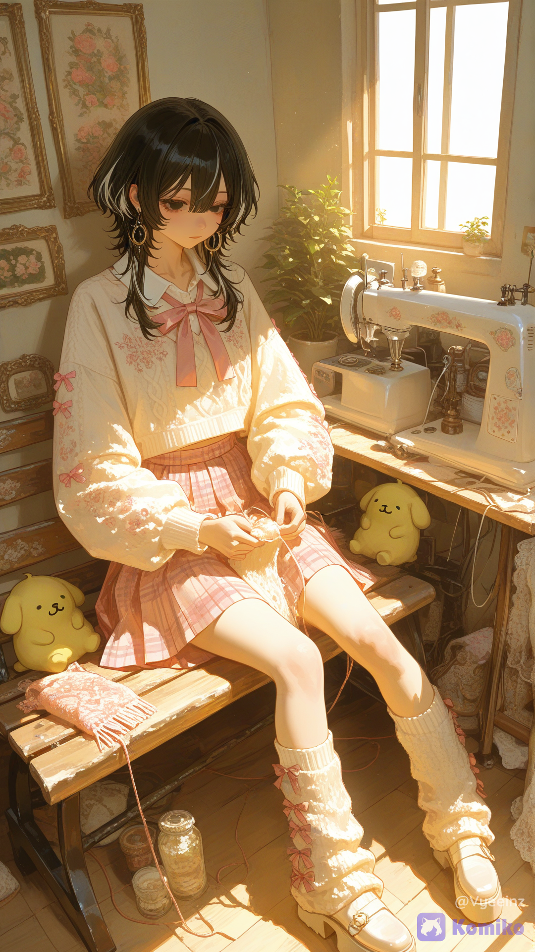 Knitting and sewing club