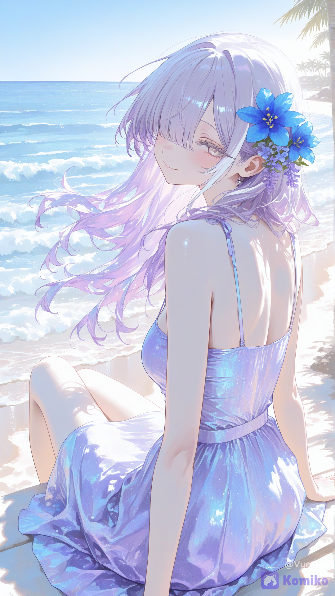 Having fun on a beautiful beach during summer 🥰