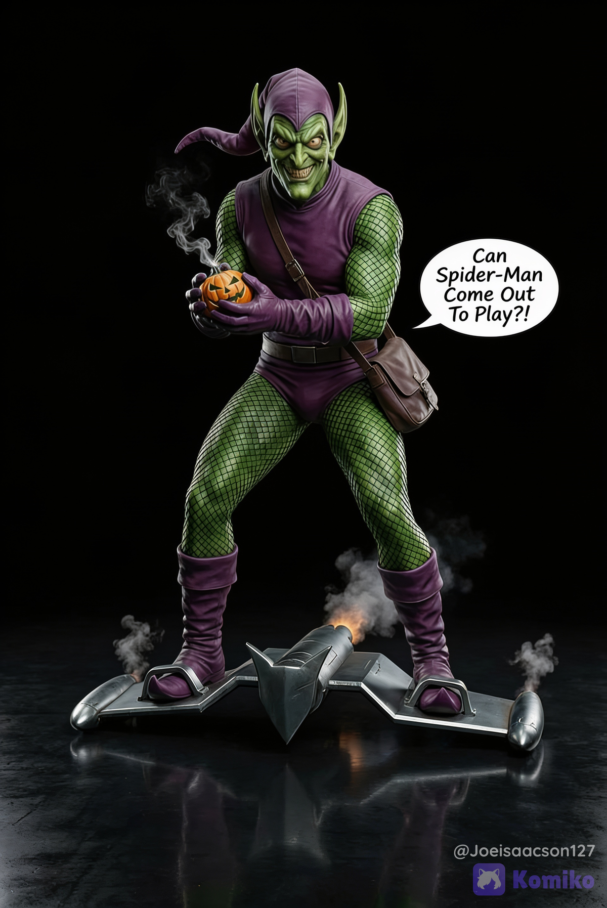 Green Goblin Calls Spider-Man Out