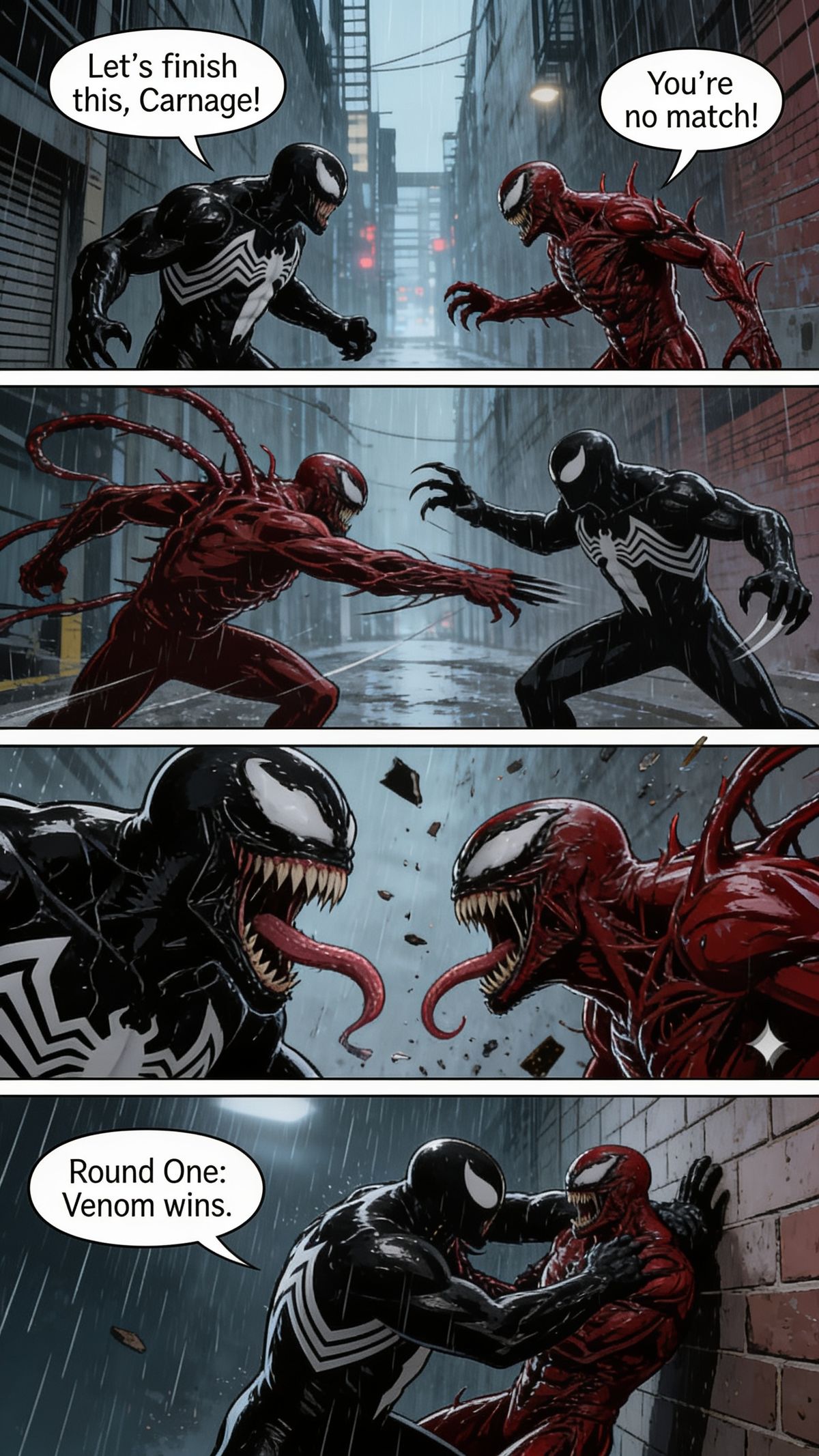 Venom Vs Carnage Round One