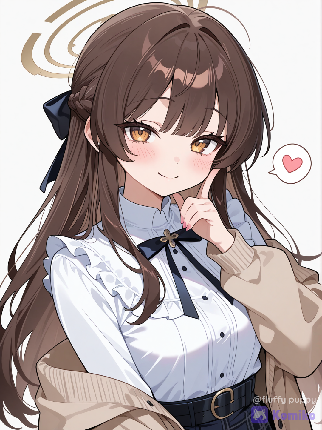 A beautiful pretty girl 
