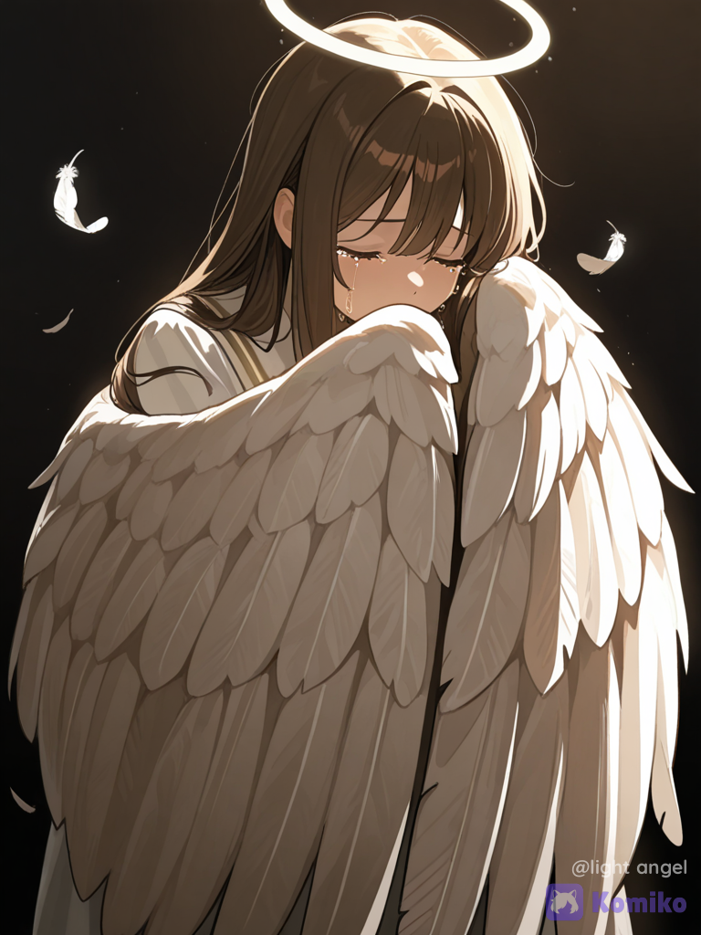 Sad  angel