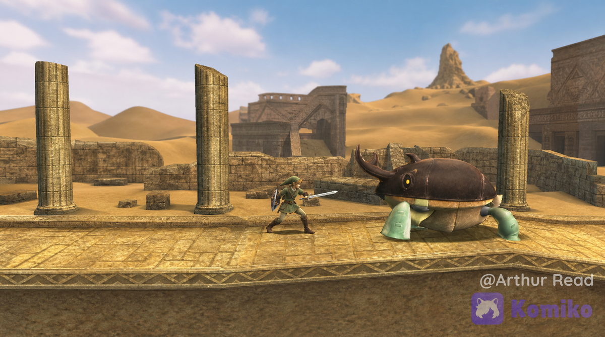 The Path to the Ruins (Path to the Lightning Temple Ruins)