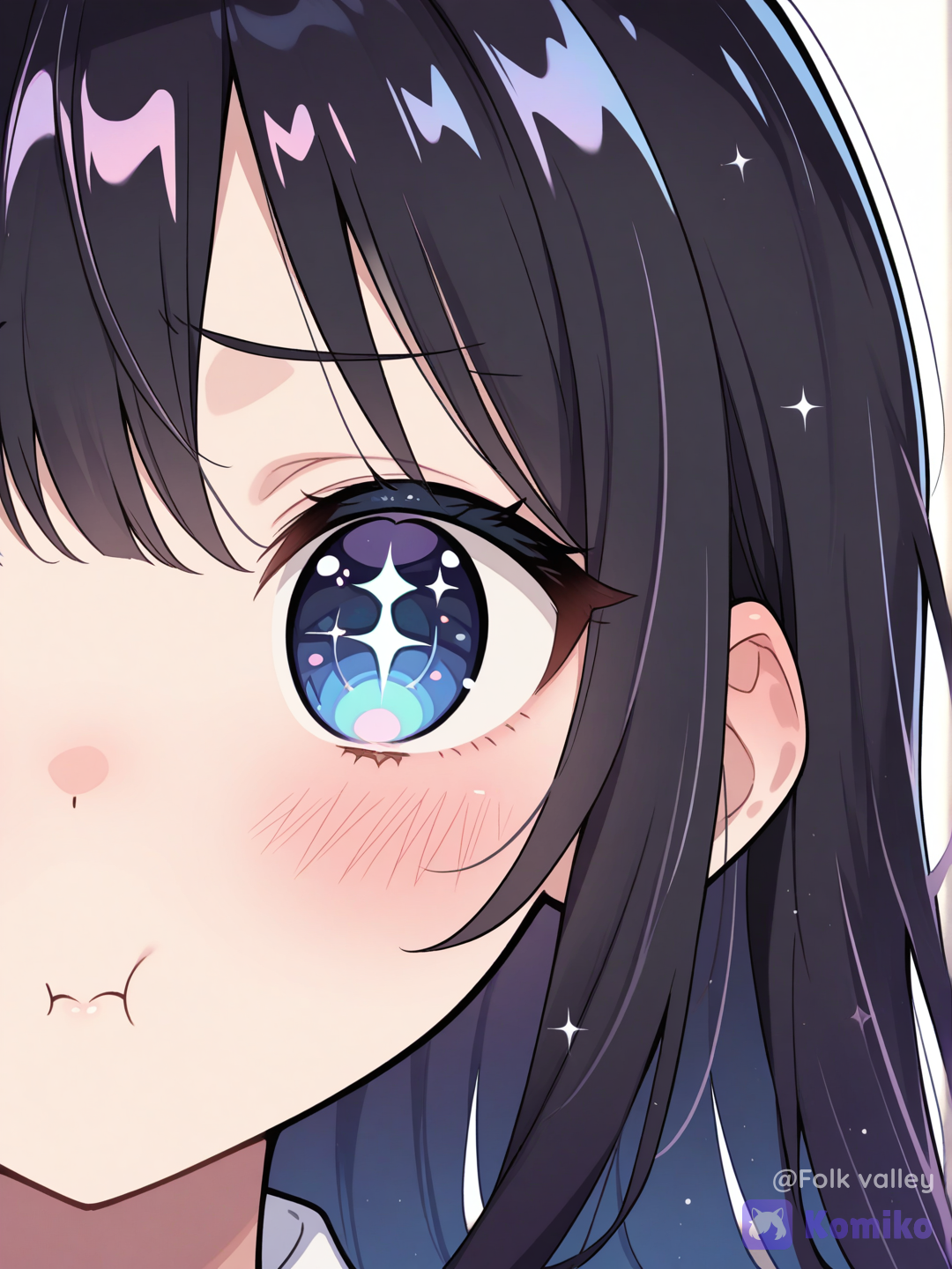 Blue eyes