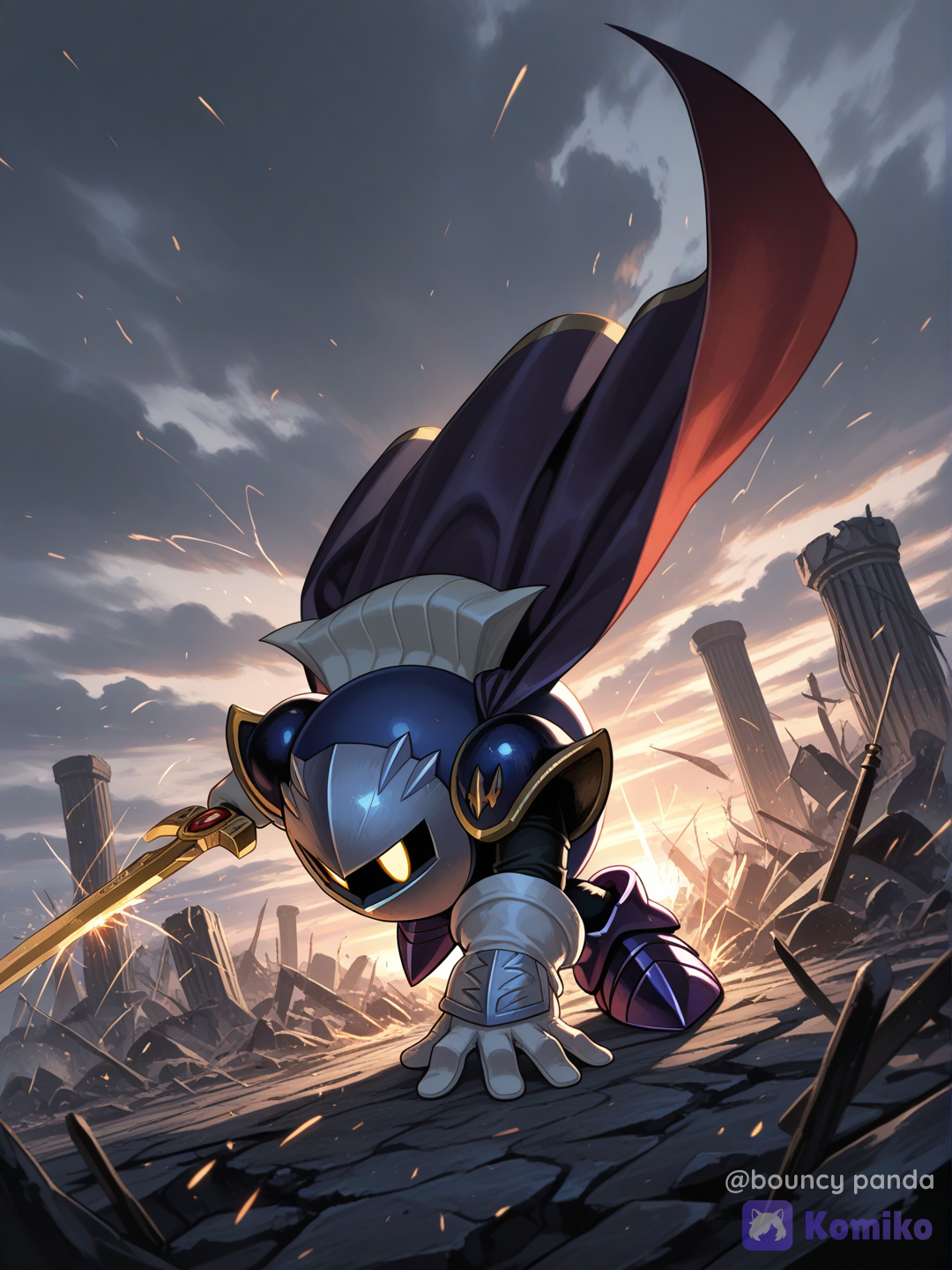 Meta knight once again joins the fray