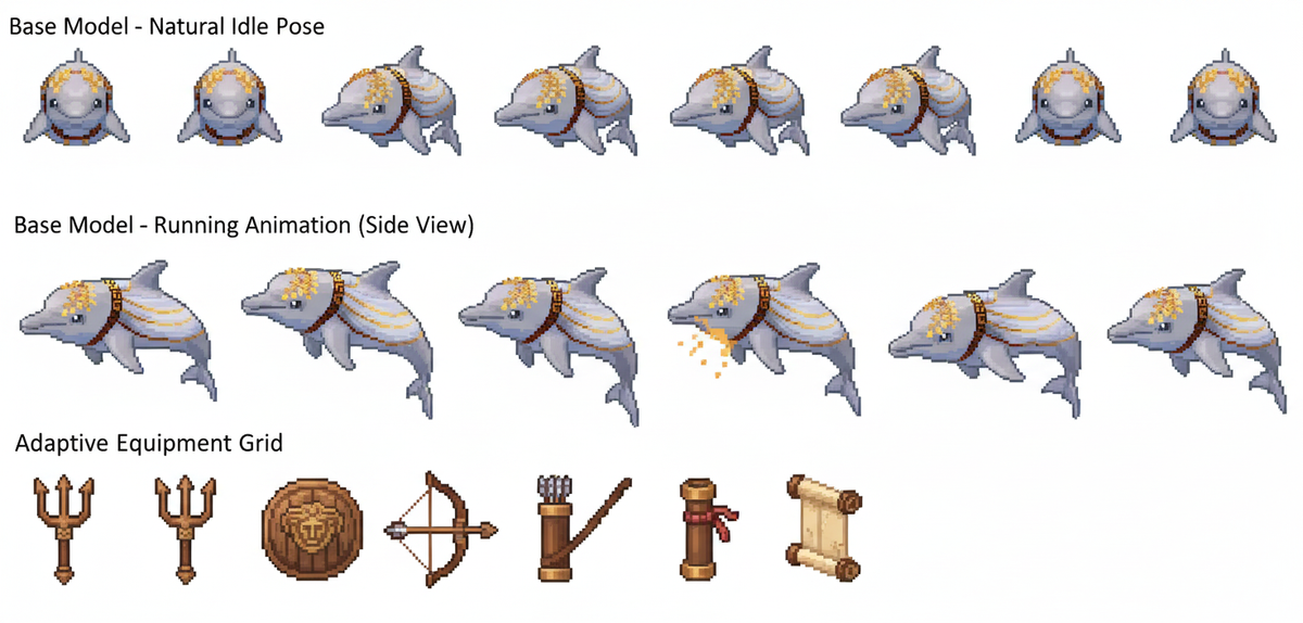 A random sprite sheet