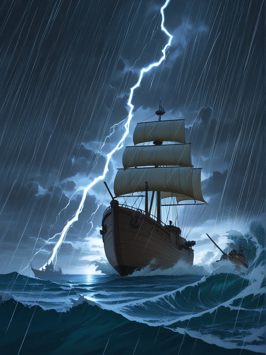 Sailing a stormy sea
