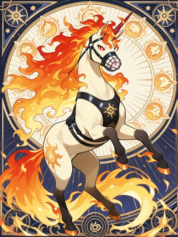Zodiac fire horse