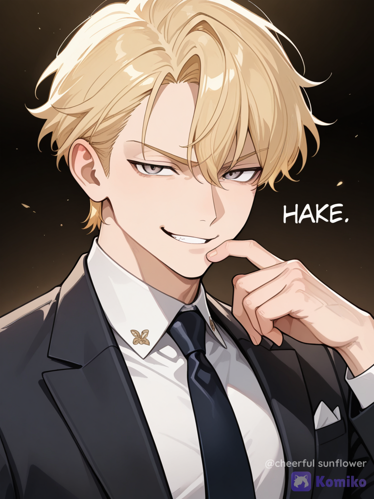 ¡Hake y su sonrisa arrogante! 😏✨