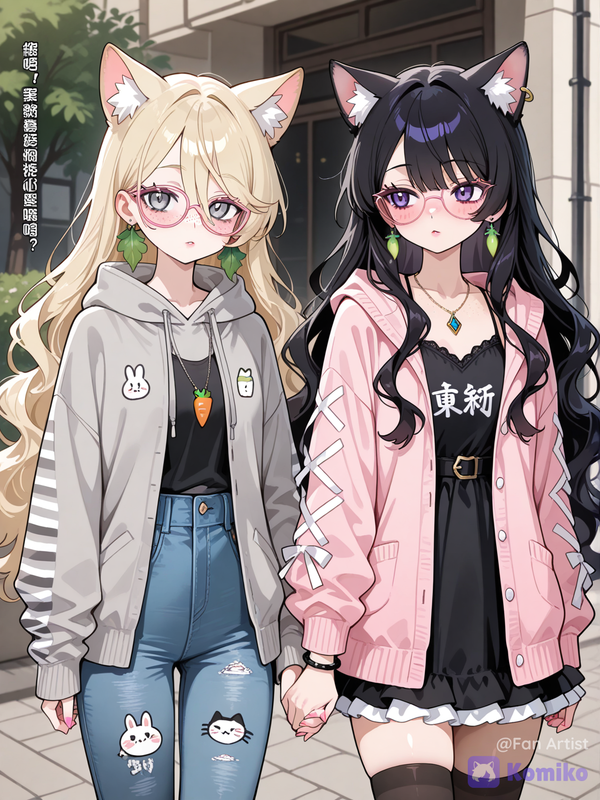 Luna and Aanya <3