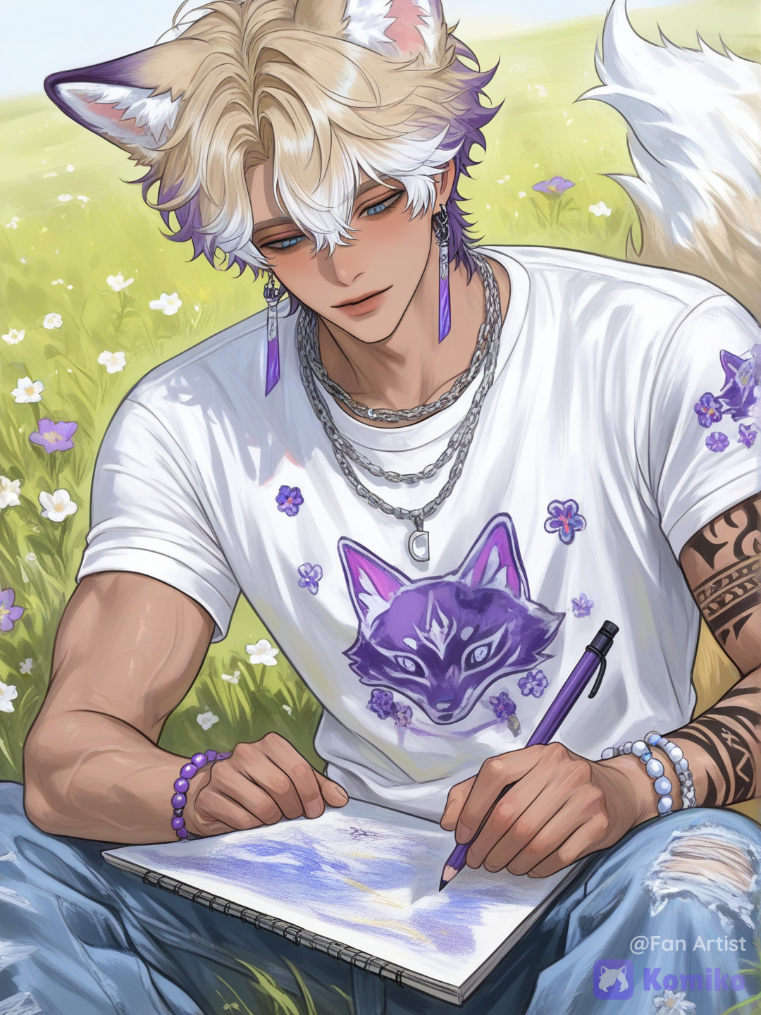 Noah Drawing