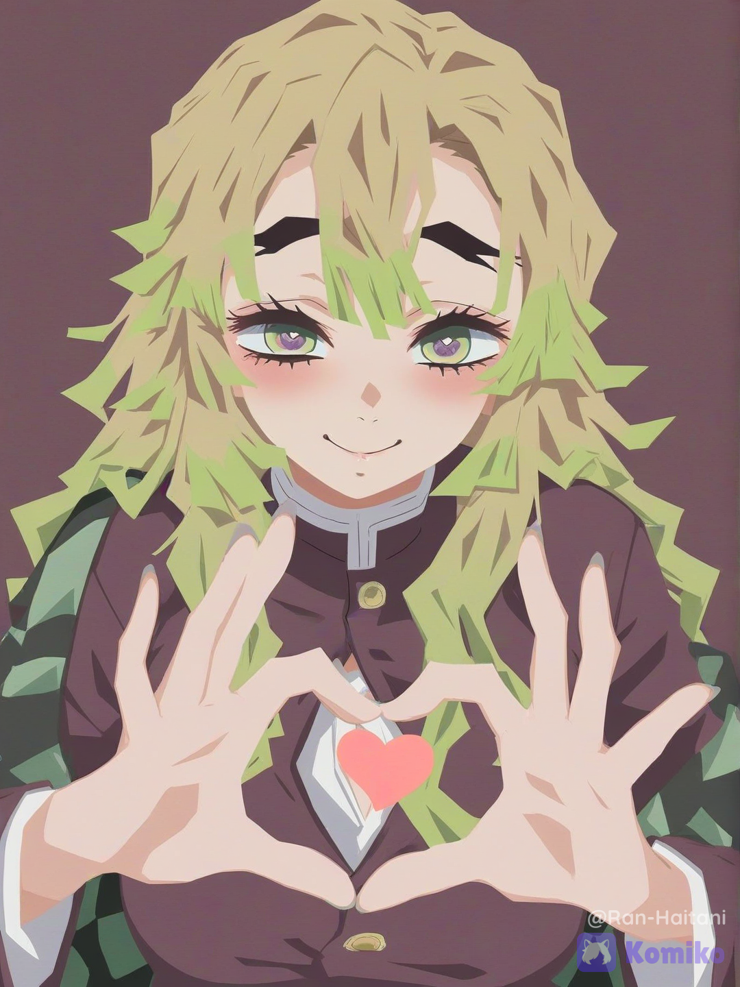 I Don't Know But She Is Like Rengoku And Mitsuri Both✋🥲🤚