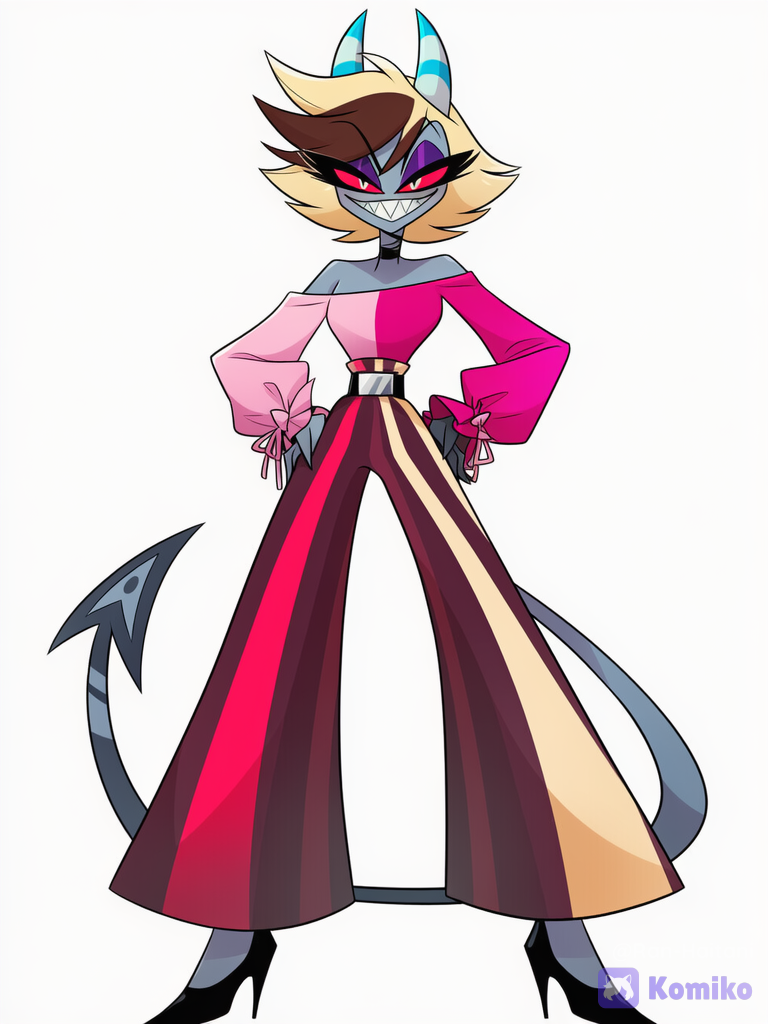 An OC For Hazbin Hotel!!! I MADE HER MYSELF! 🎀✨
