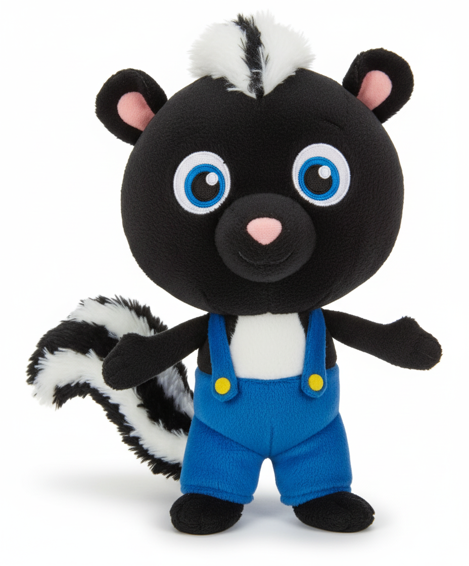 Skylar skunk plush
