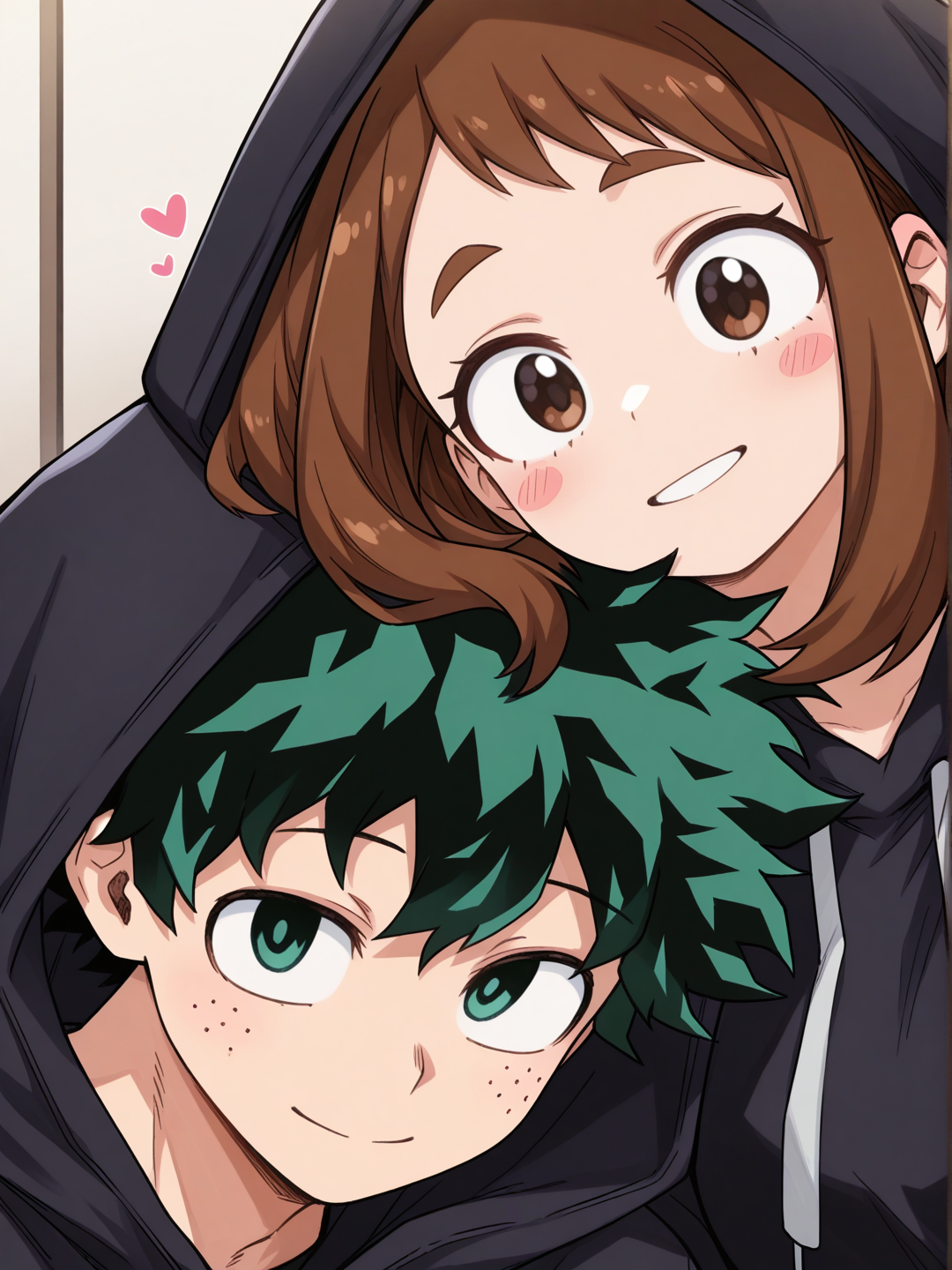 Matching hoodies