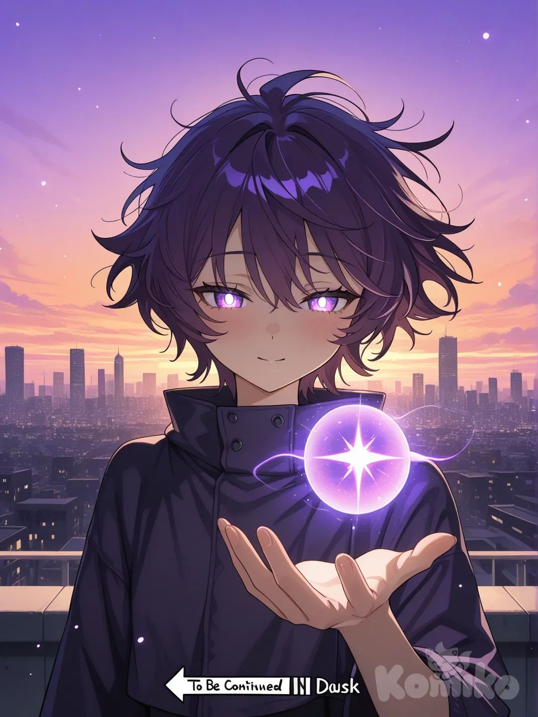 La sphère violette