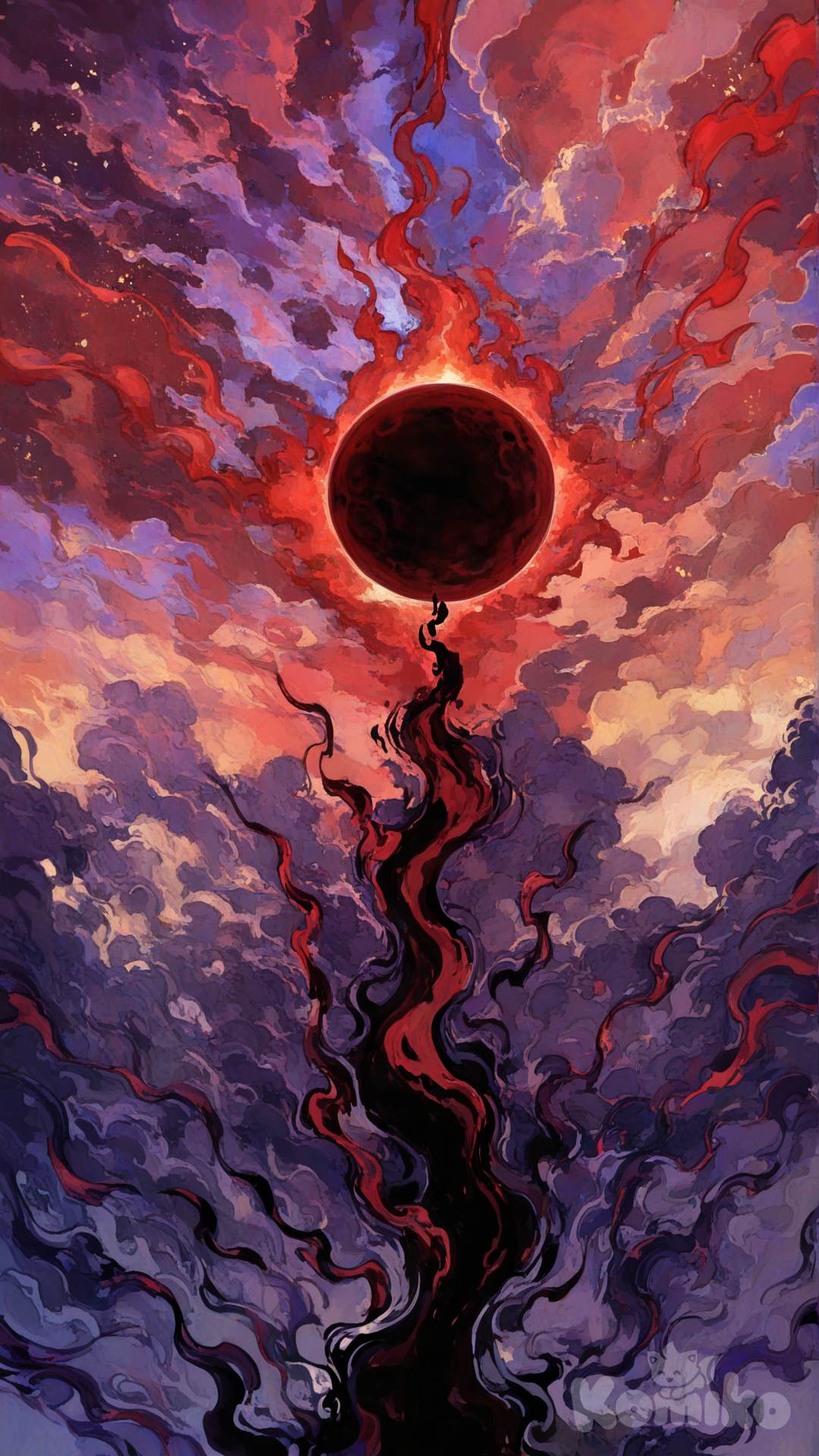 Red eclipse 