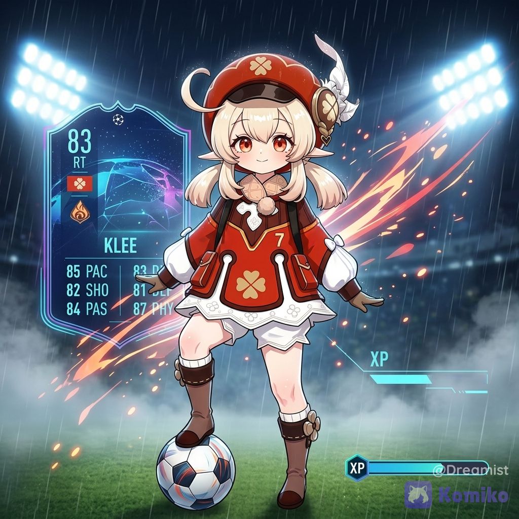 Klee in footbal card
