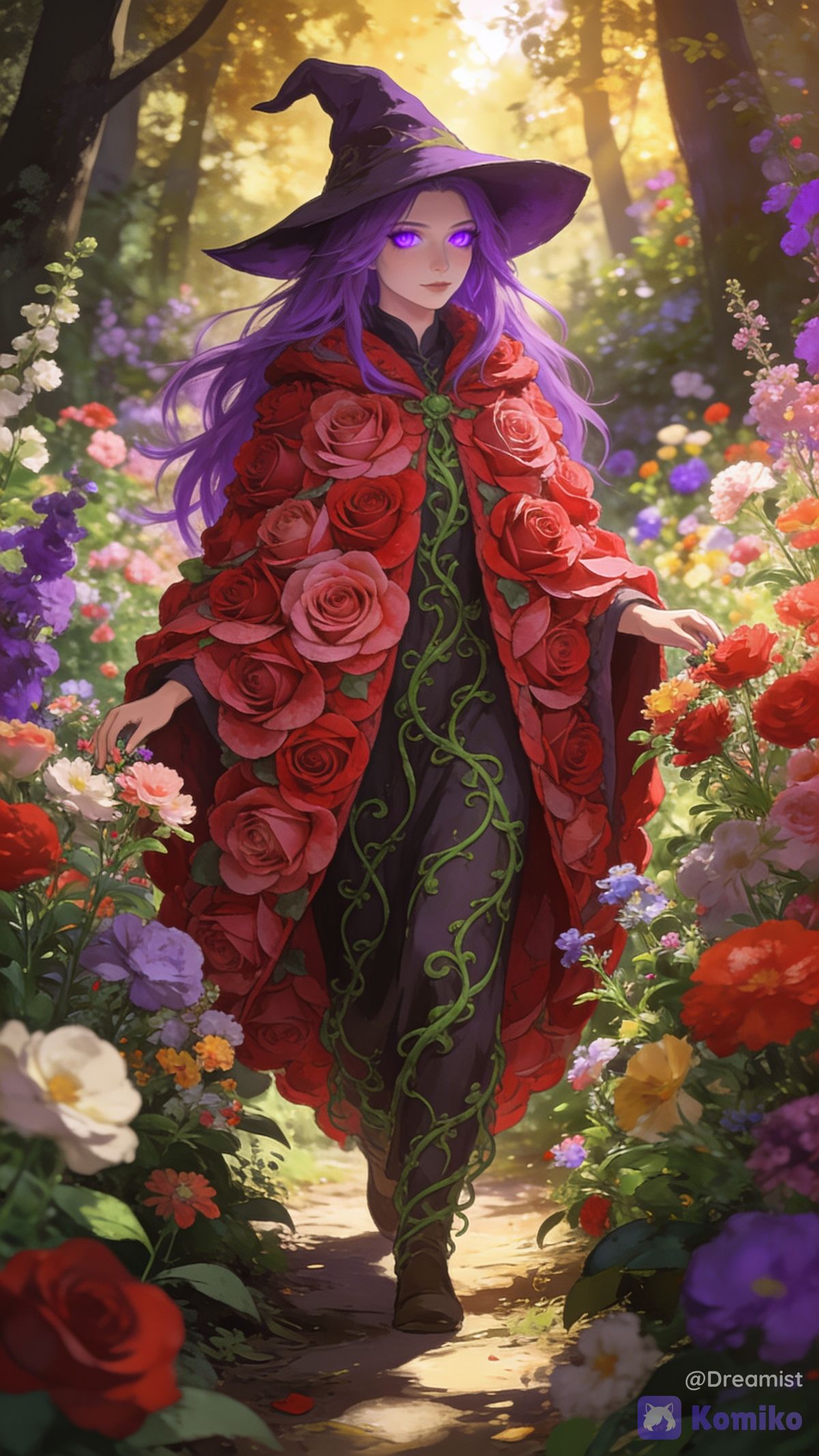 the witch of roses