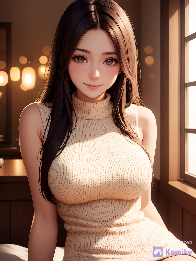 奶油毛衣的暖阳女孩✨