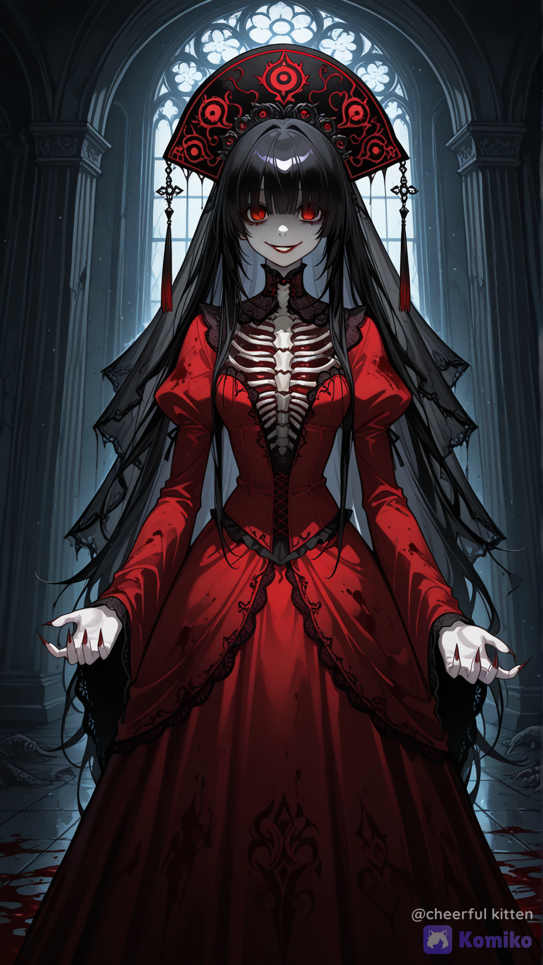 The Night Visit of the Red-Cloaked Ghost Bride ♡