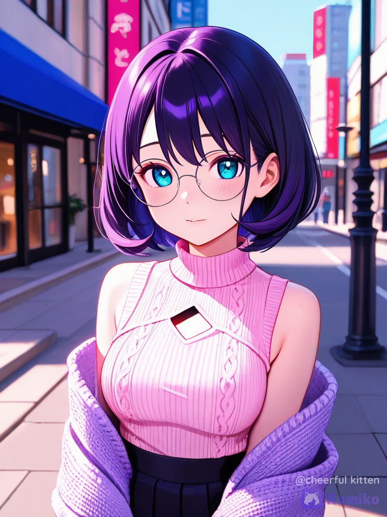 Strolling down the street 💖