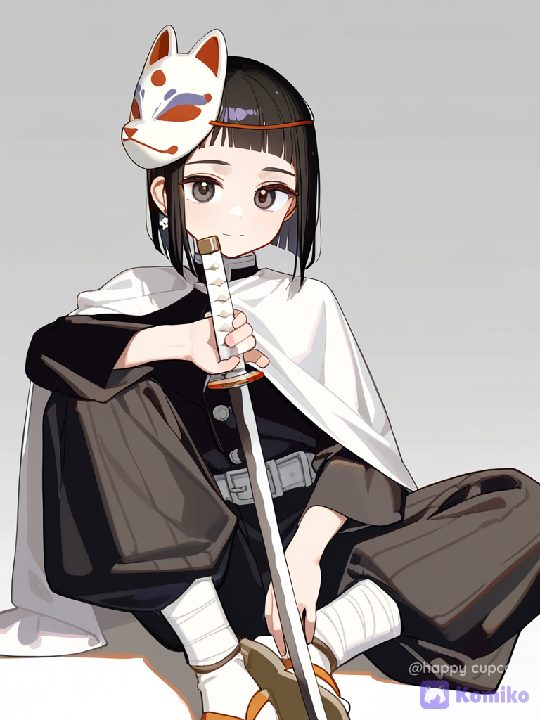 Лисёнок с катаной 🦊⚔️