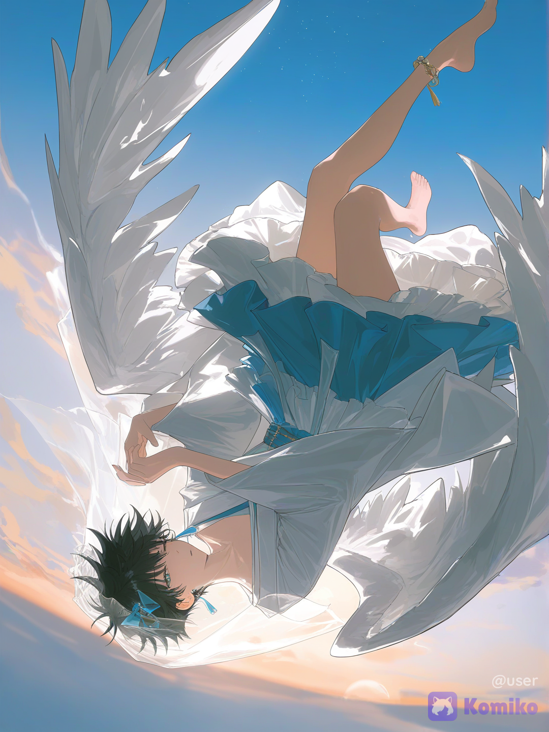 Falling Megumi