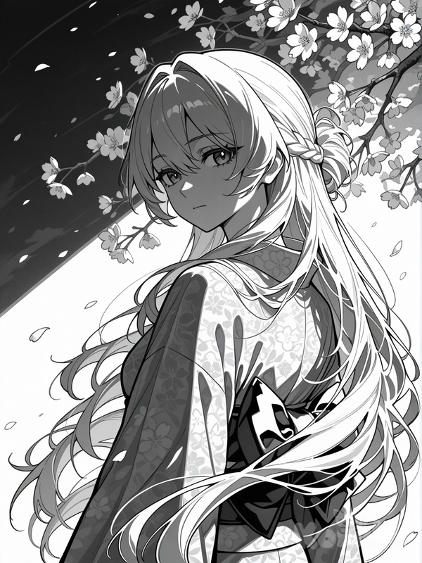 Bronya kimono