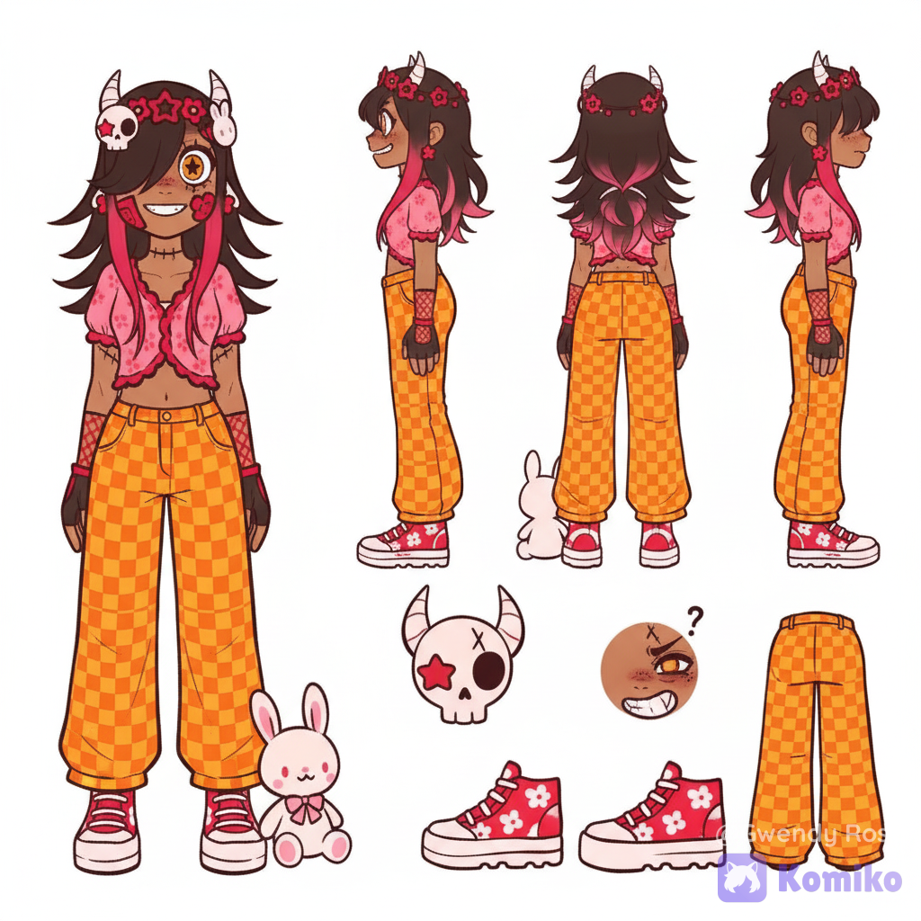 Mi oc Gwendy Rose 🌸
