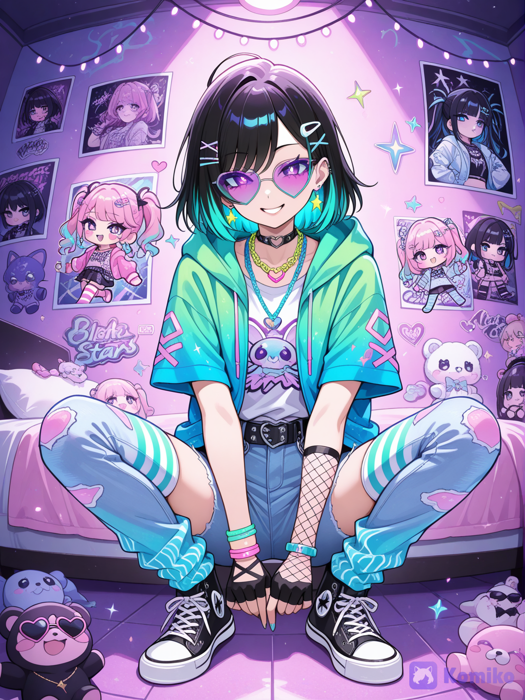pastel scene core <3