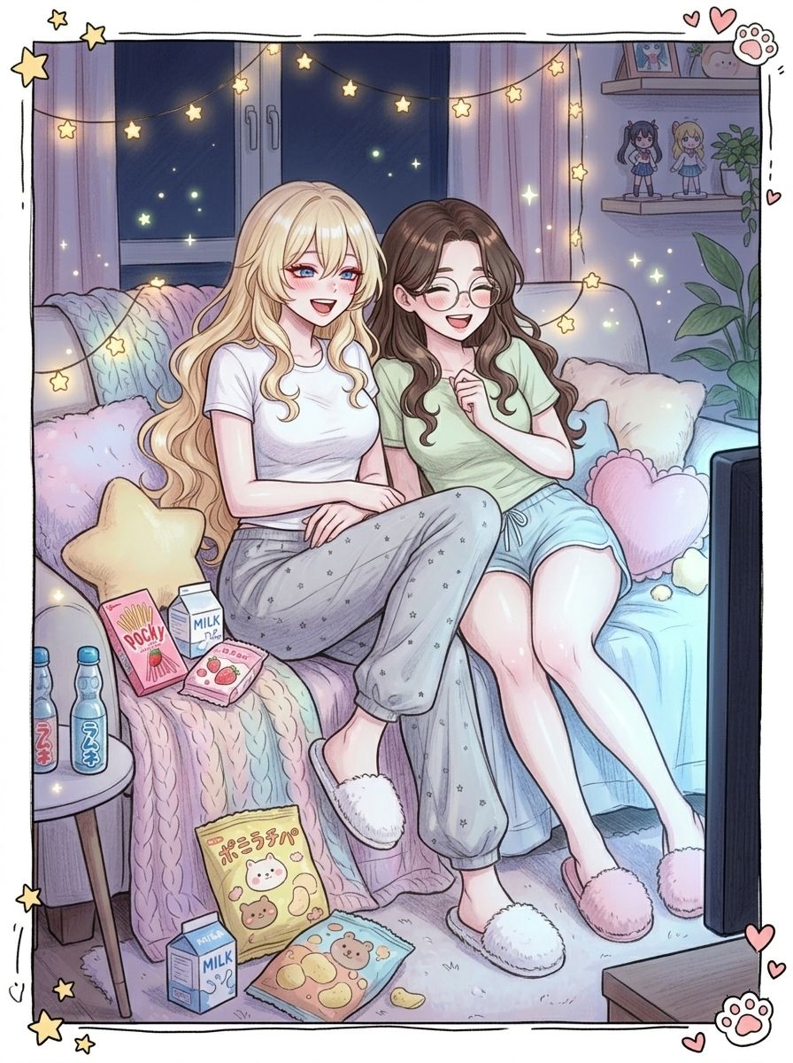 Snacks and Anime!
