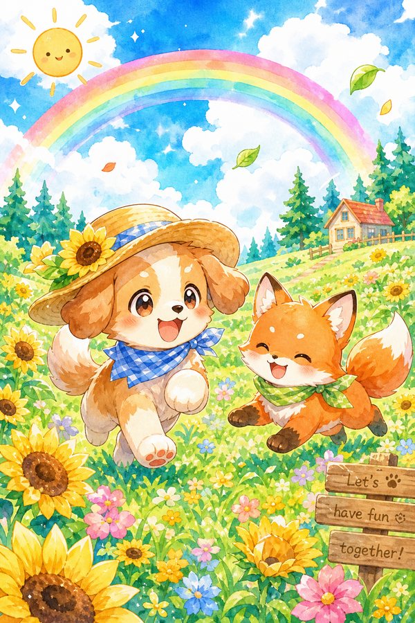 🌻The Fox and the Hound🌻
