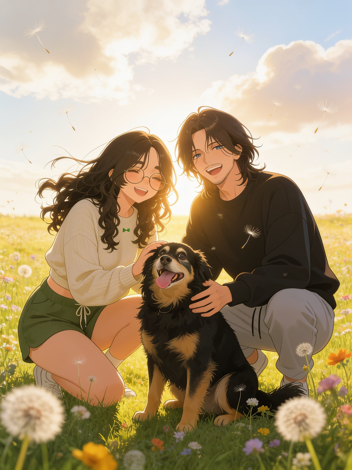 🌼🐶Happy Place with My Favorites🐶🌼