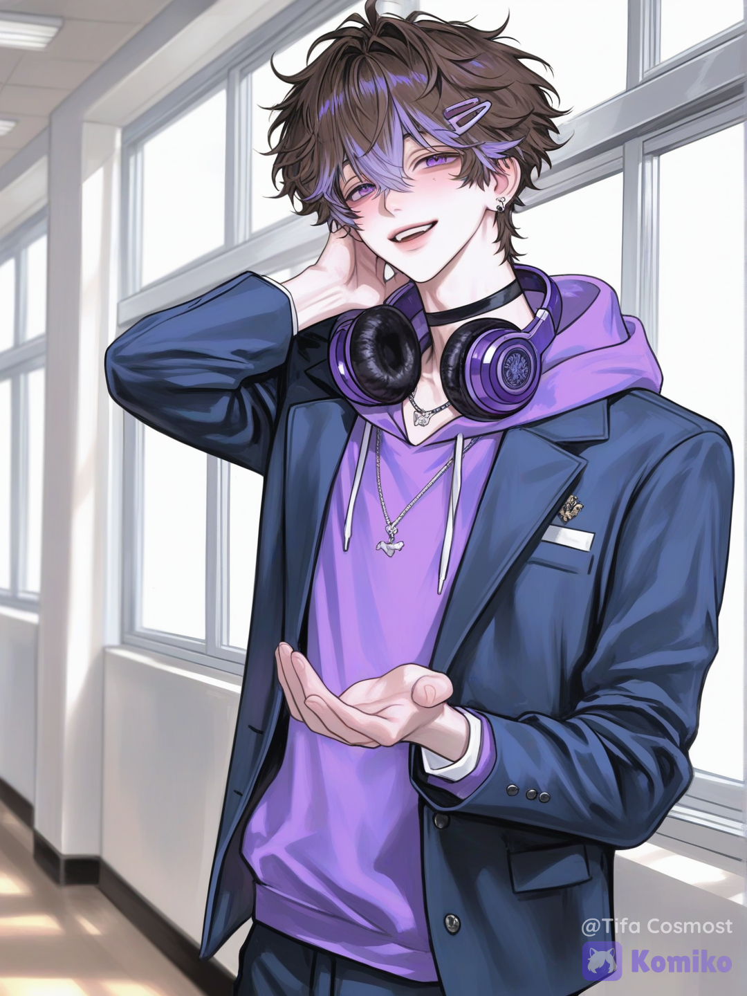 Kikyou (Yandere Highschool): a Friendly classmate?