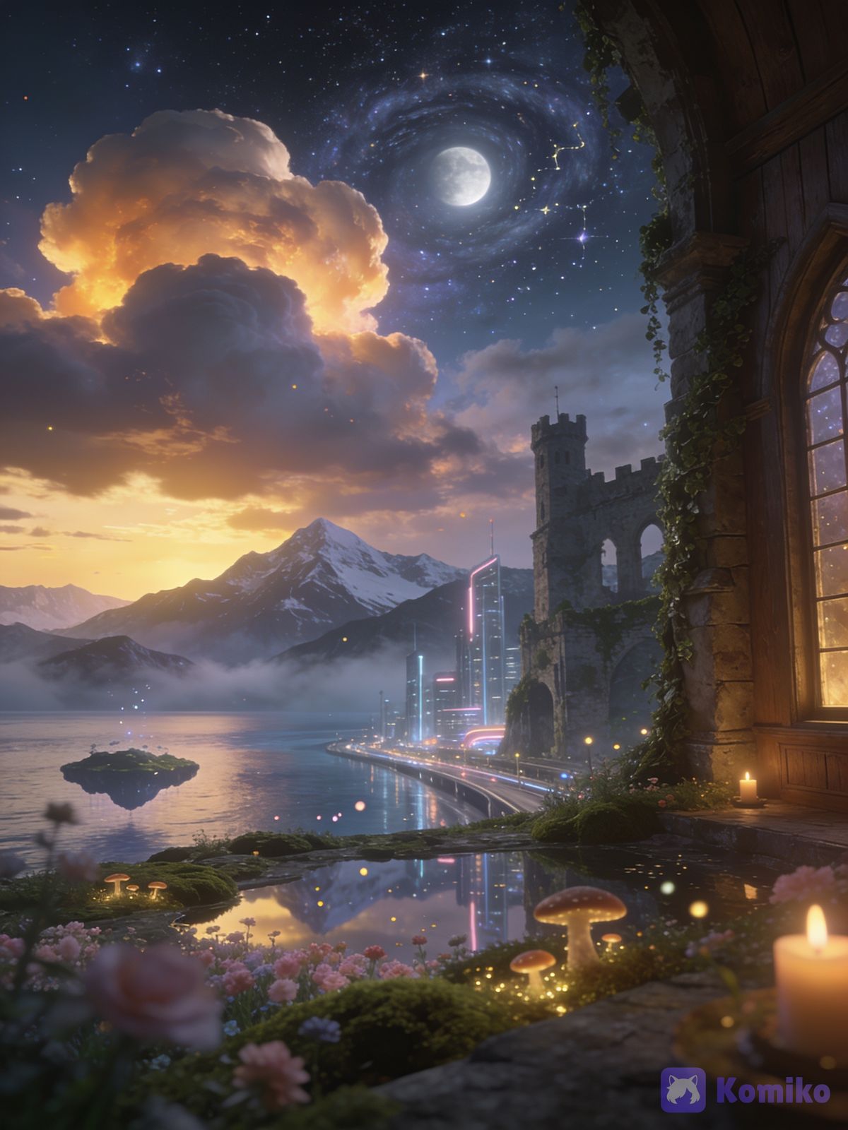 Lost in dreamscape 🌌