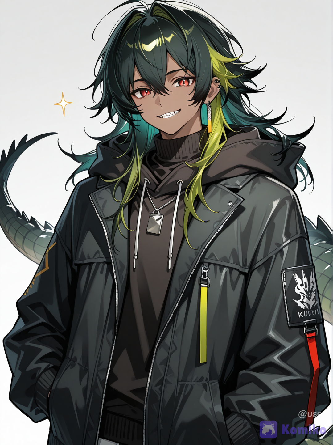 OC Arknight Archosauria Male