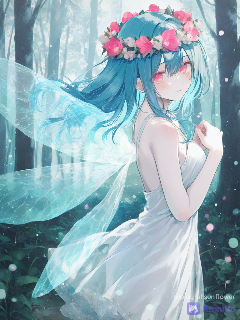 A beautiful pixie woman~