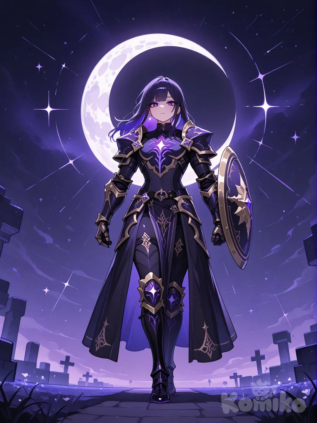 Caballero oscuro, Selena
