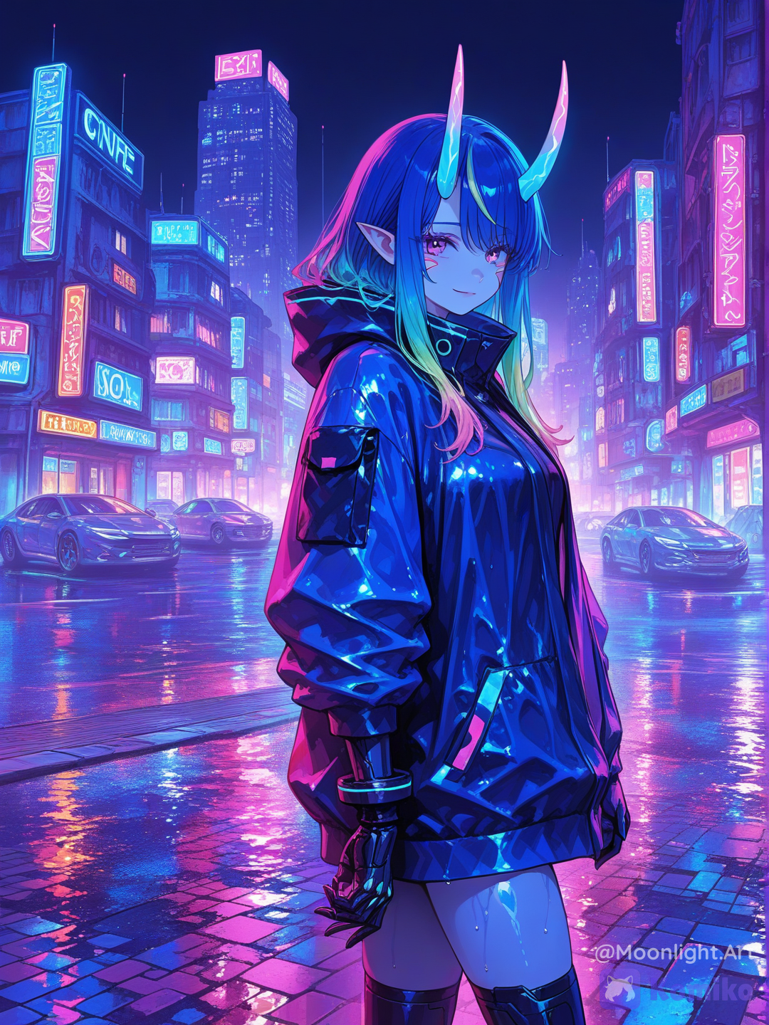 🌆💎 Vesper — Midnight Pulse 💜⚡