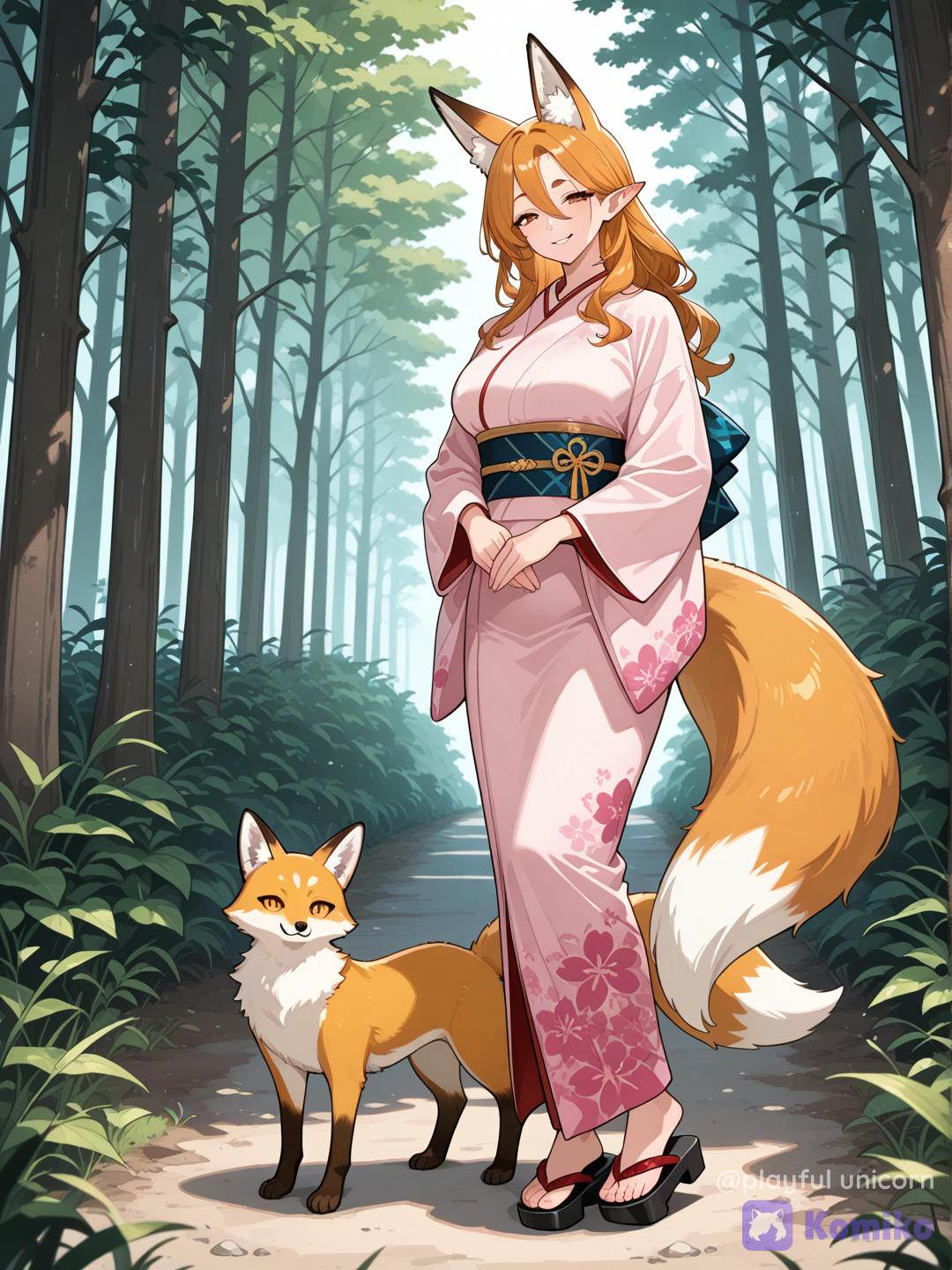 fox woman