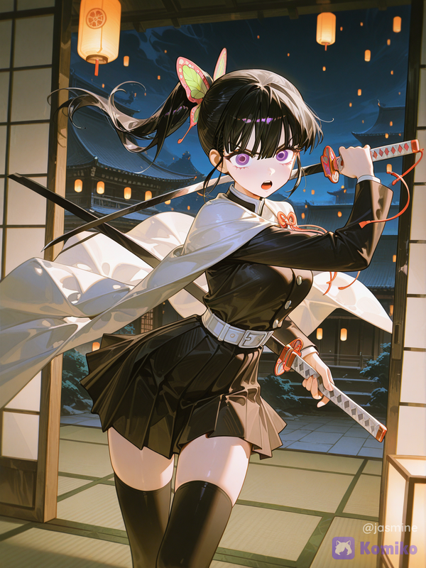angry when shinobu die