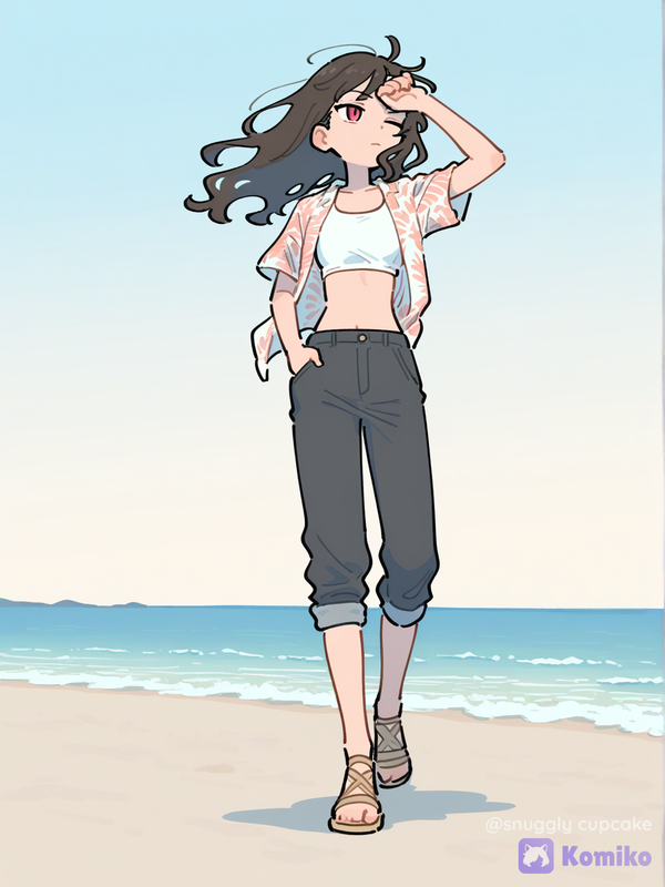 Summer beach fit