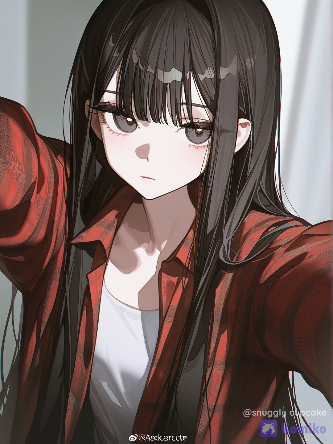 Taking a selfie